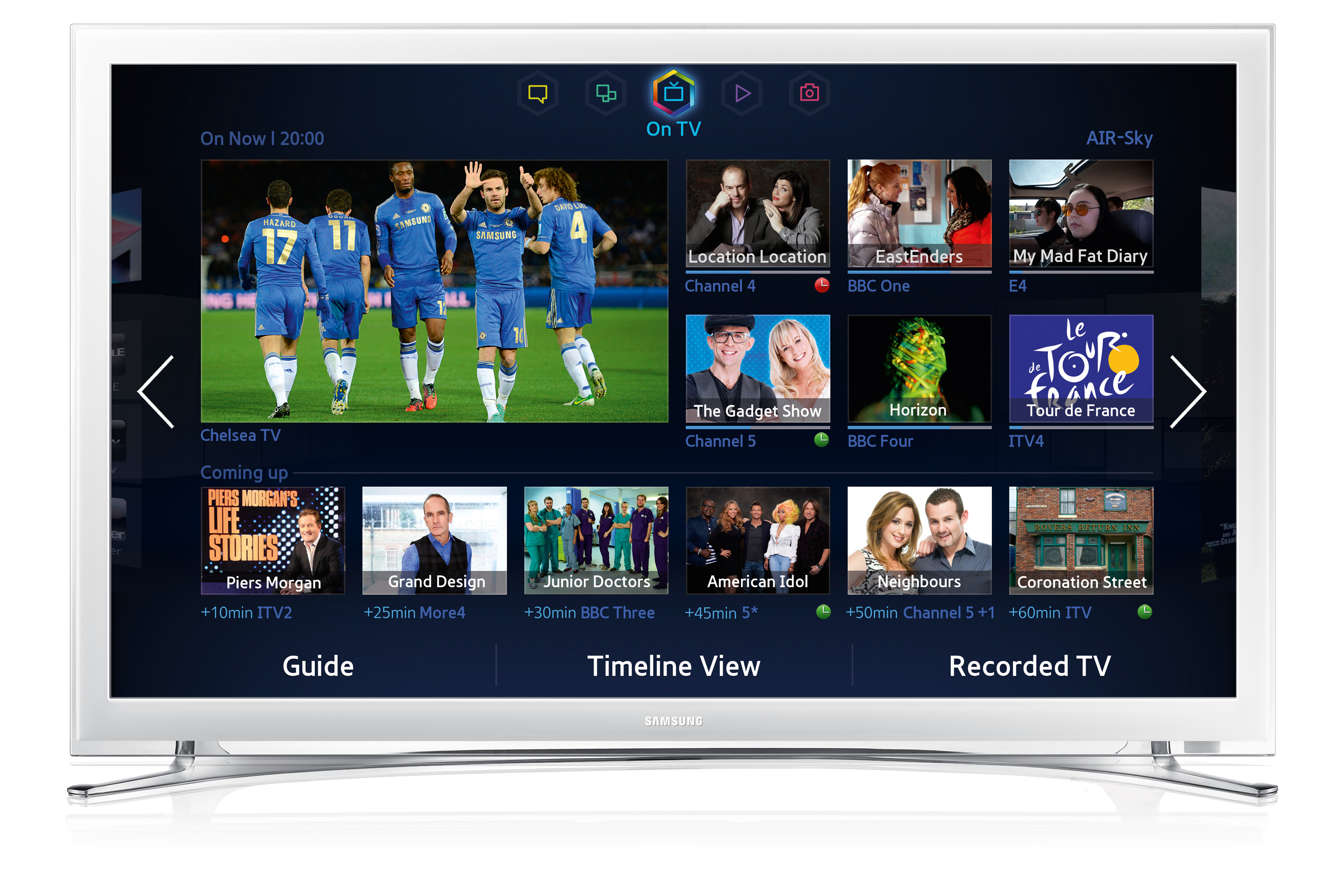Samsung UE22F5410AY 55.9 cm (22") Full HD Wi-Fi White
