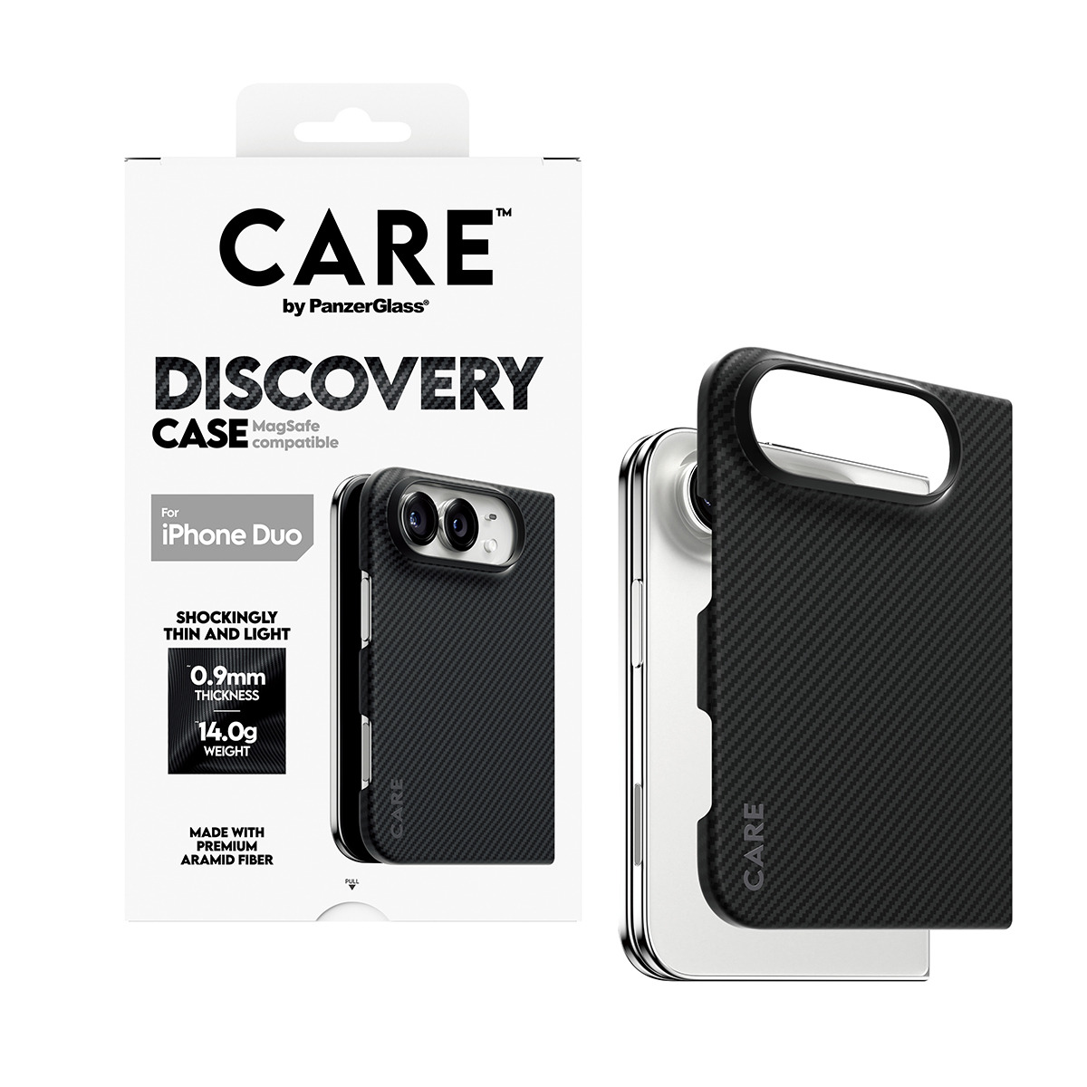 PanzerGlass CARE™ by PanzerGlass® Discovery Case Black & Grey w. MagSafe iPhone Duo – image 5