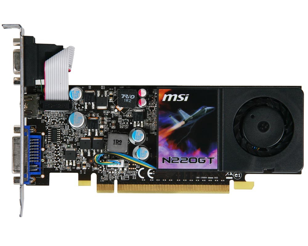 MSI N220GT-MD1GL/D3 graphics card GeForce GT 220 – image 3