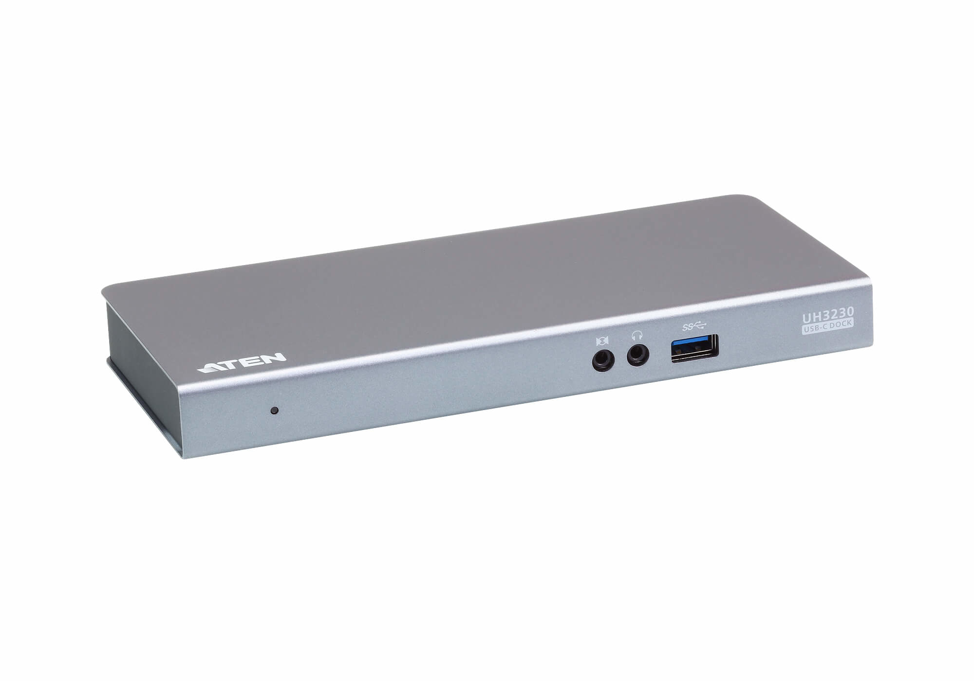 ATEN UH3230-AT-E laptop dock/port replicator USB 3.2 Gen 1 (3.1 Gen 1) Type-C Silver – image 4