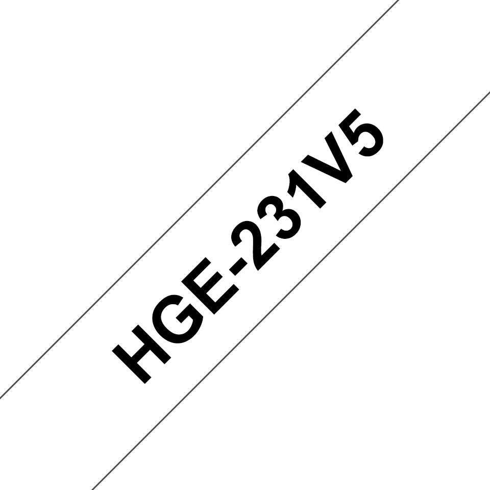Brother HGE-231V5 etikettien kirjoitusnauha