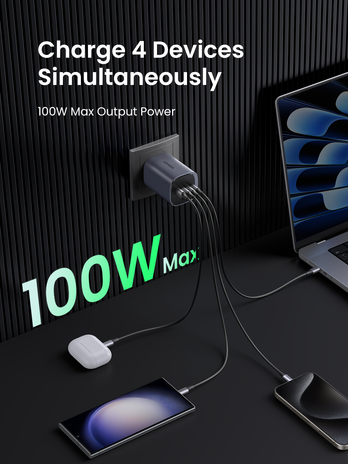 Ugreen NEXODE S 100W GAN CHARGER – image 4