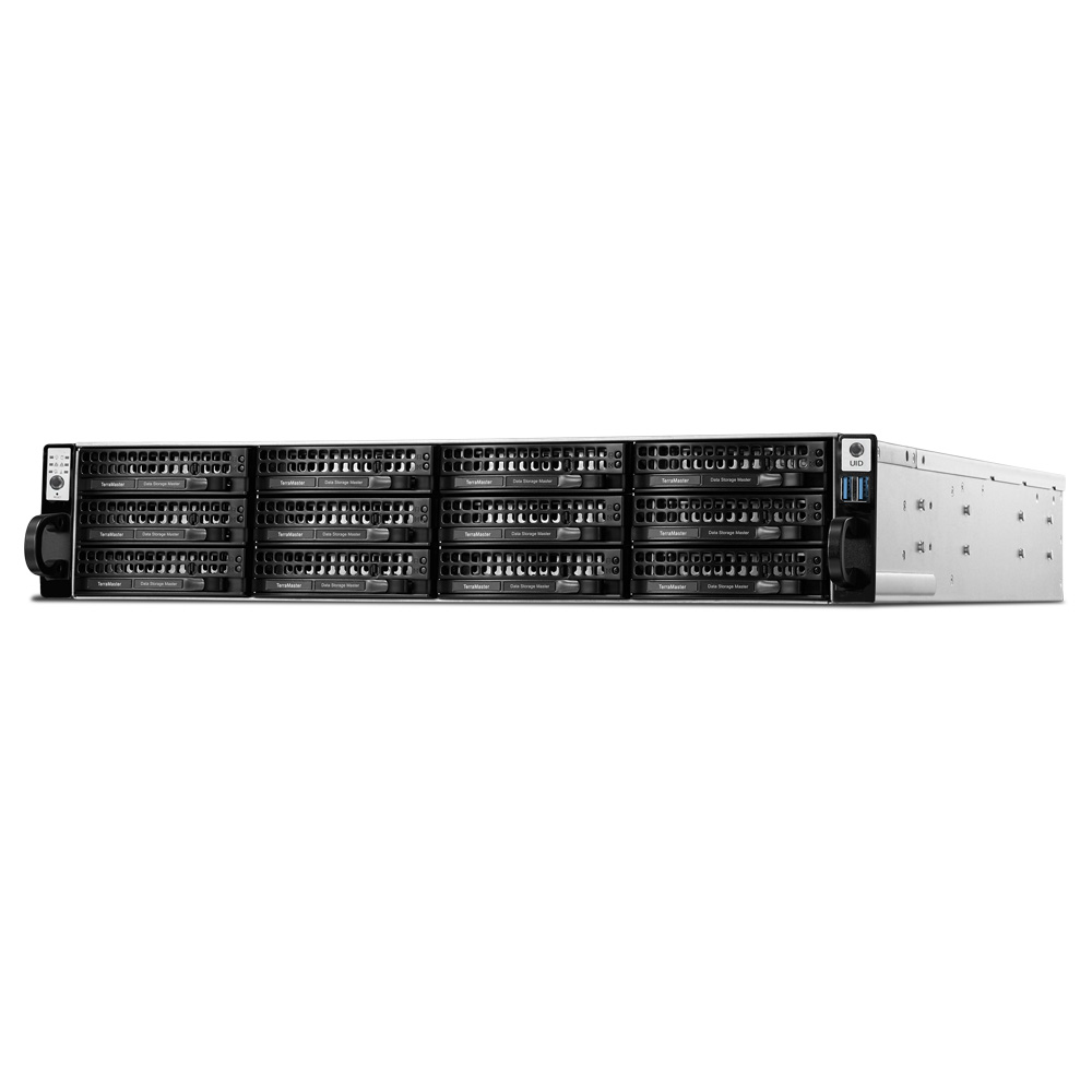 TerraMaster U12-612 NAS/storage server Rack (2U) Intel® Xeon® E3 v5 E3-1225V5 – image 2