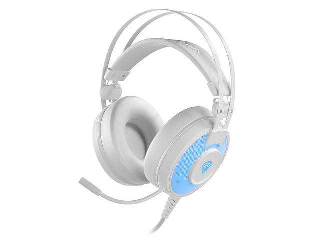 GENESIS NSG-1869 headphones/headset Wired Head-band Gaming White – image 6