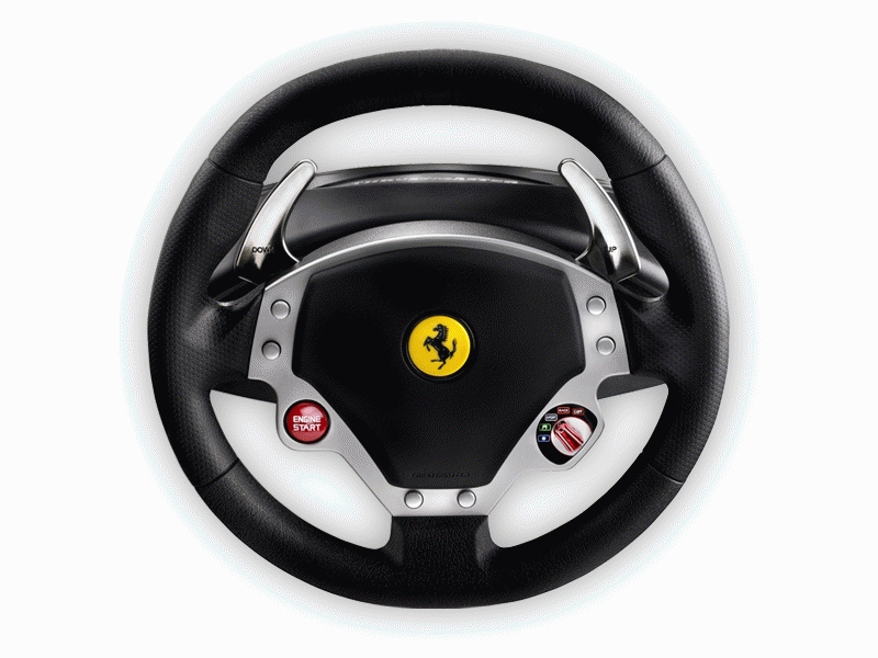 Thrustmaster F430 Black USB 2.0 Steering wheel + Pedals PC – image 2