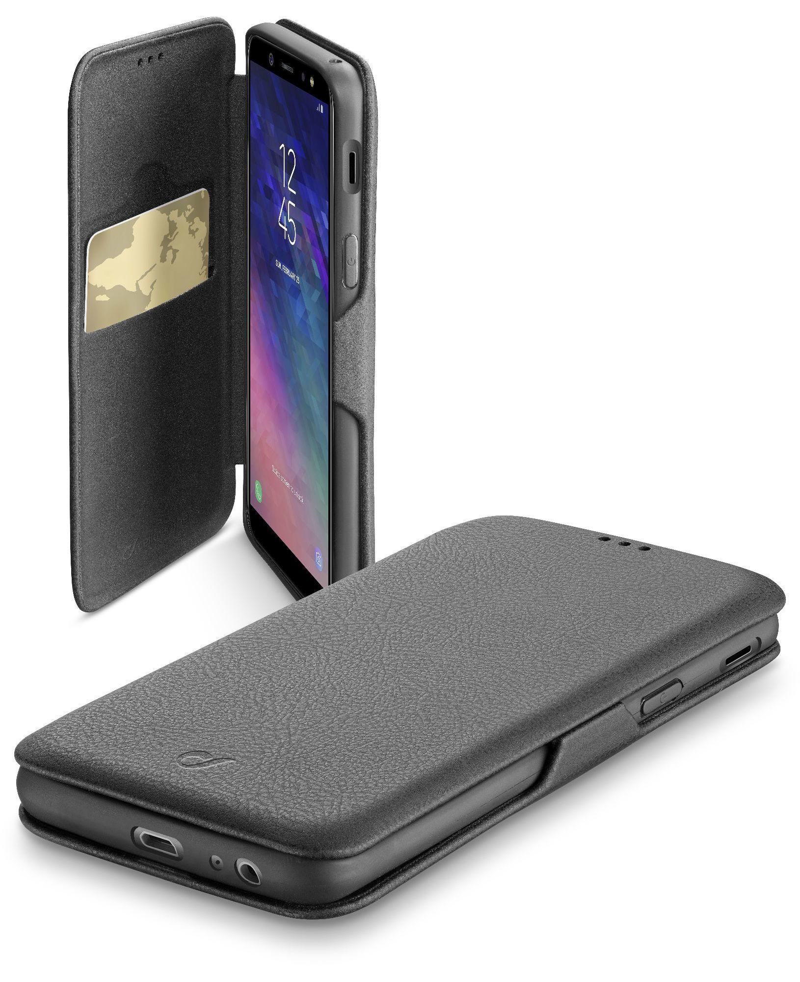 Cellularline Book Clutch - Galaxy A6 (2018) – image 1