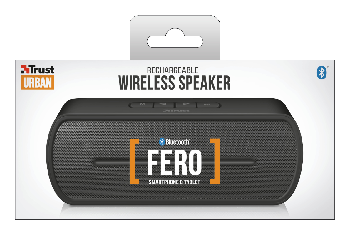 Trust Fero Stereo portable speaker Black – image 6