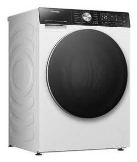 Hisense WD5S1245BB6 washer dryer Freestanding Front-load White – image 3