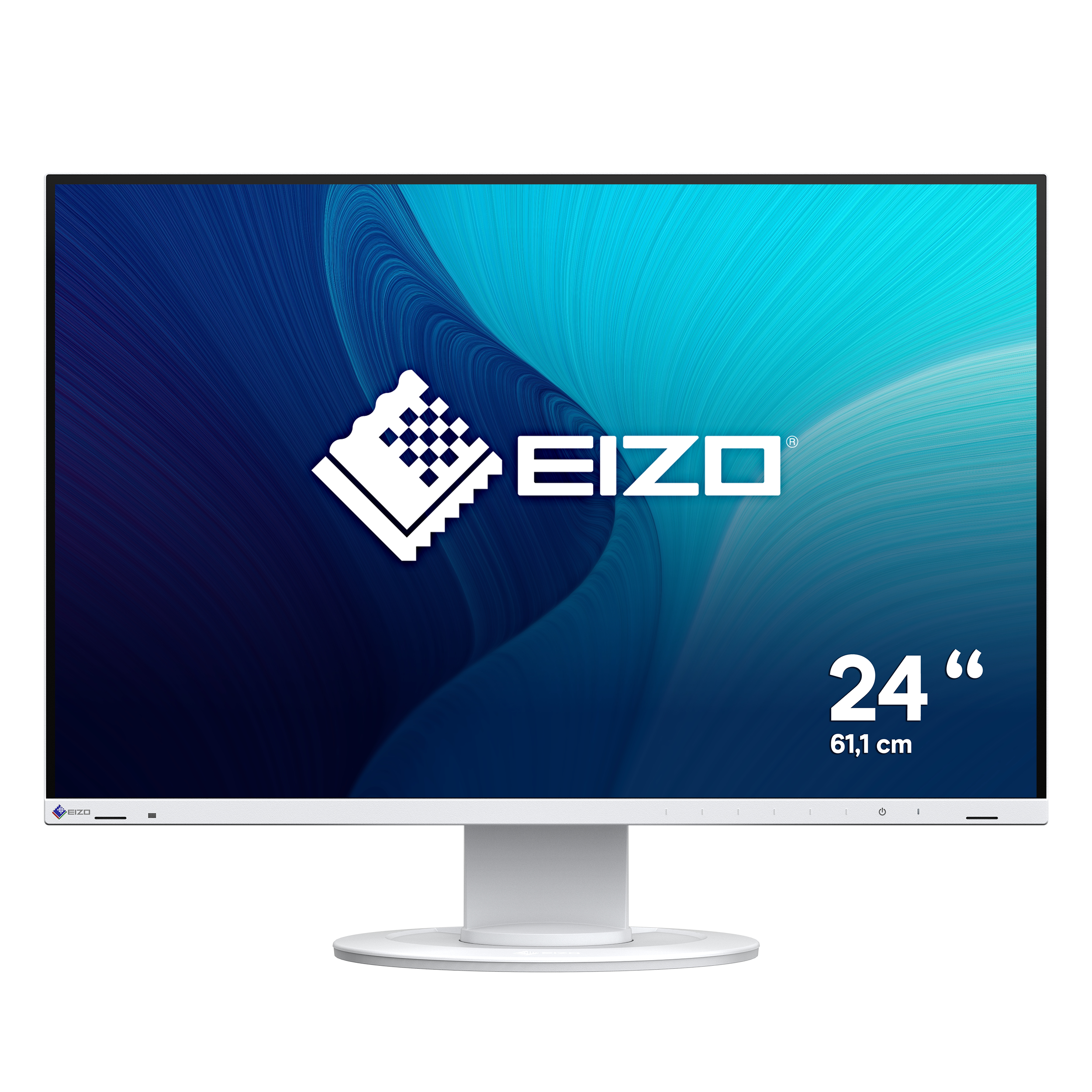 EIZO FlexScan EV2410R Computerbildschirm 61,2 cm (24.1″) 1920 x 1200 Pixel WUXGA LCD Weiß