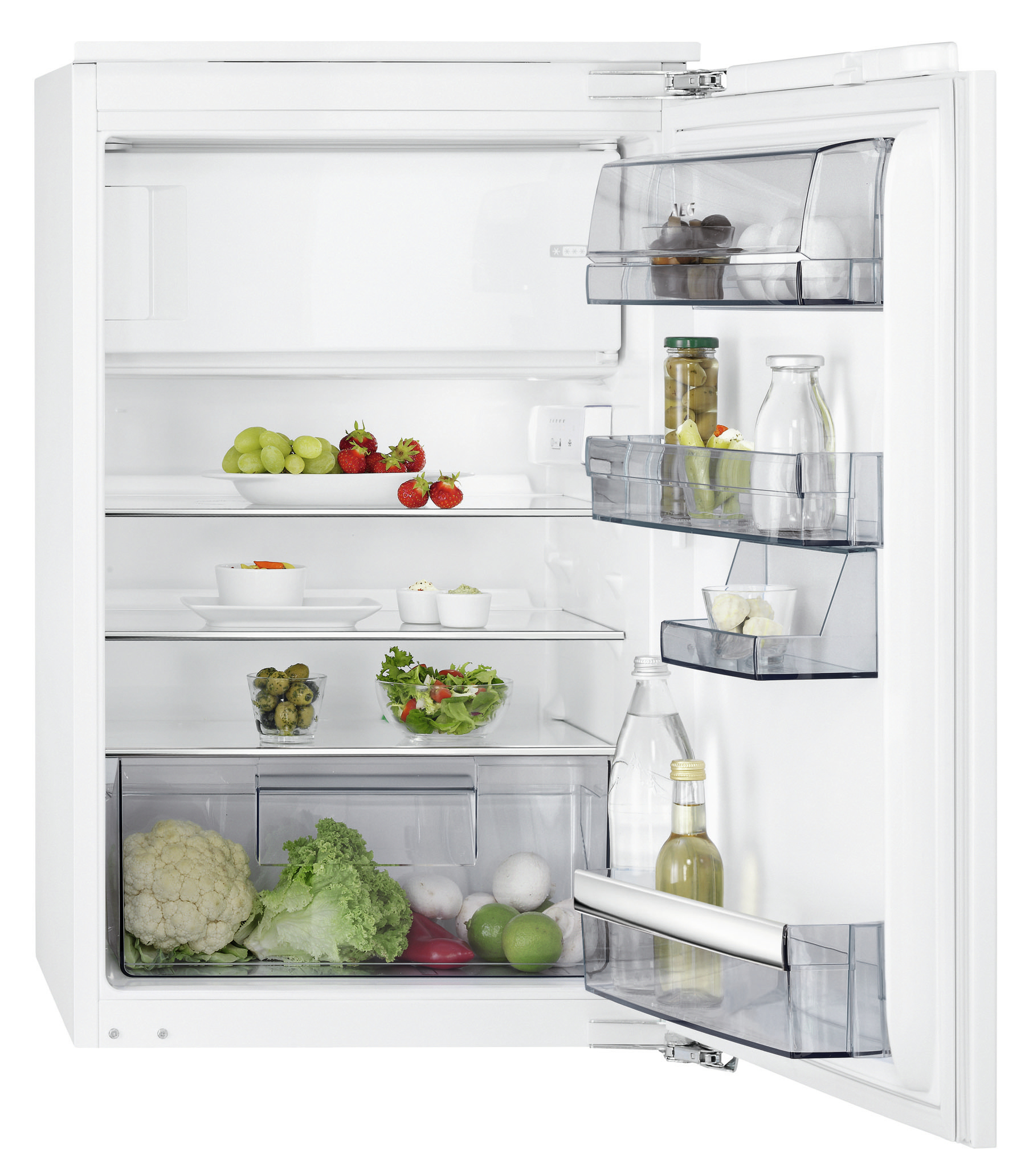 AEG SFB68821AF combi-fridge Built-in