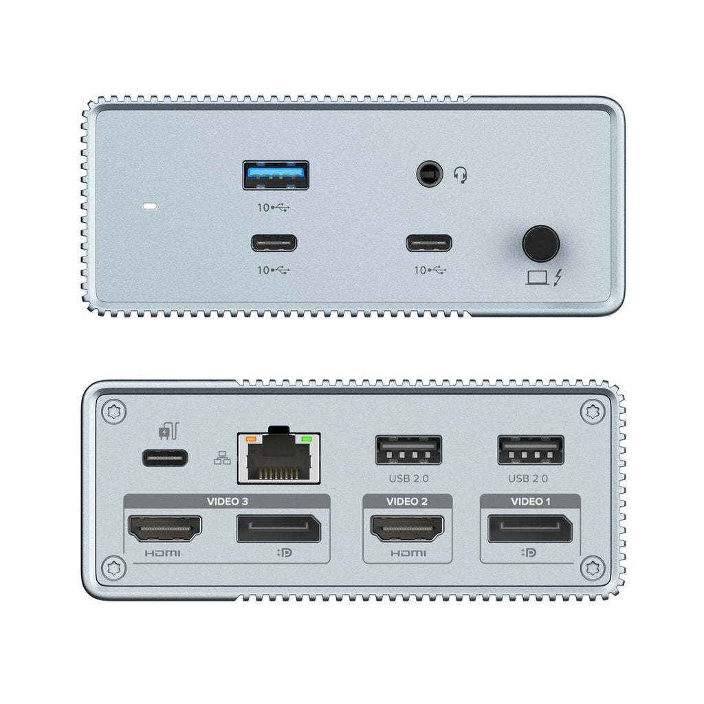 Targus HDG212B-GL laptop dock/port replicator Wired USB 3.2 Gen 1 (3.1 Gen 1) Type-C Grey – image 3