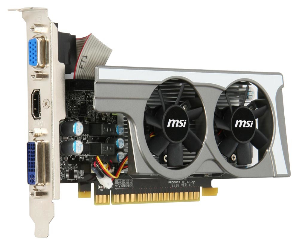 MSI N430GT-MD1GD3/LP graphics card NVIDIA GeForce GT 430 – image 4