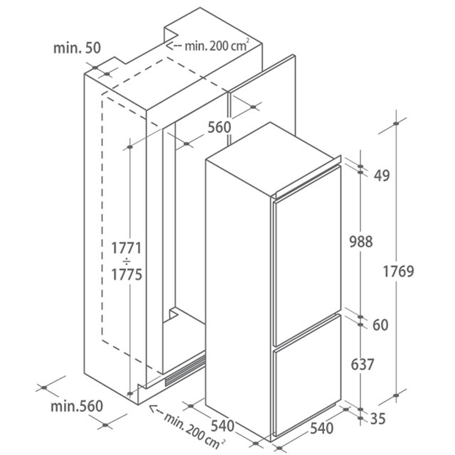 Candy CKBC3180EE/1 Built-in – image 2