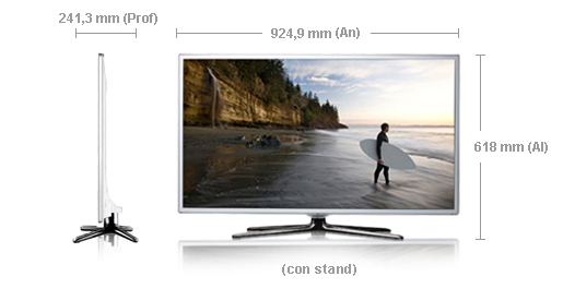 Samsung UE40ES6710S 101.6 cm (40") Full HD Smart TV Wi-Fi White – image 4