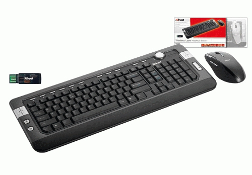 Trust Wireless Laser MediaPlayer Deskset DS-4700R BE – image 2