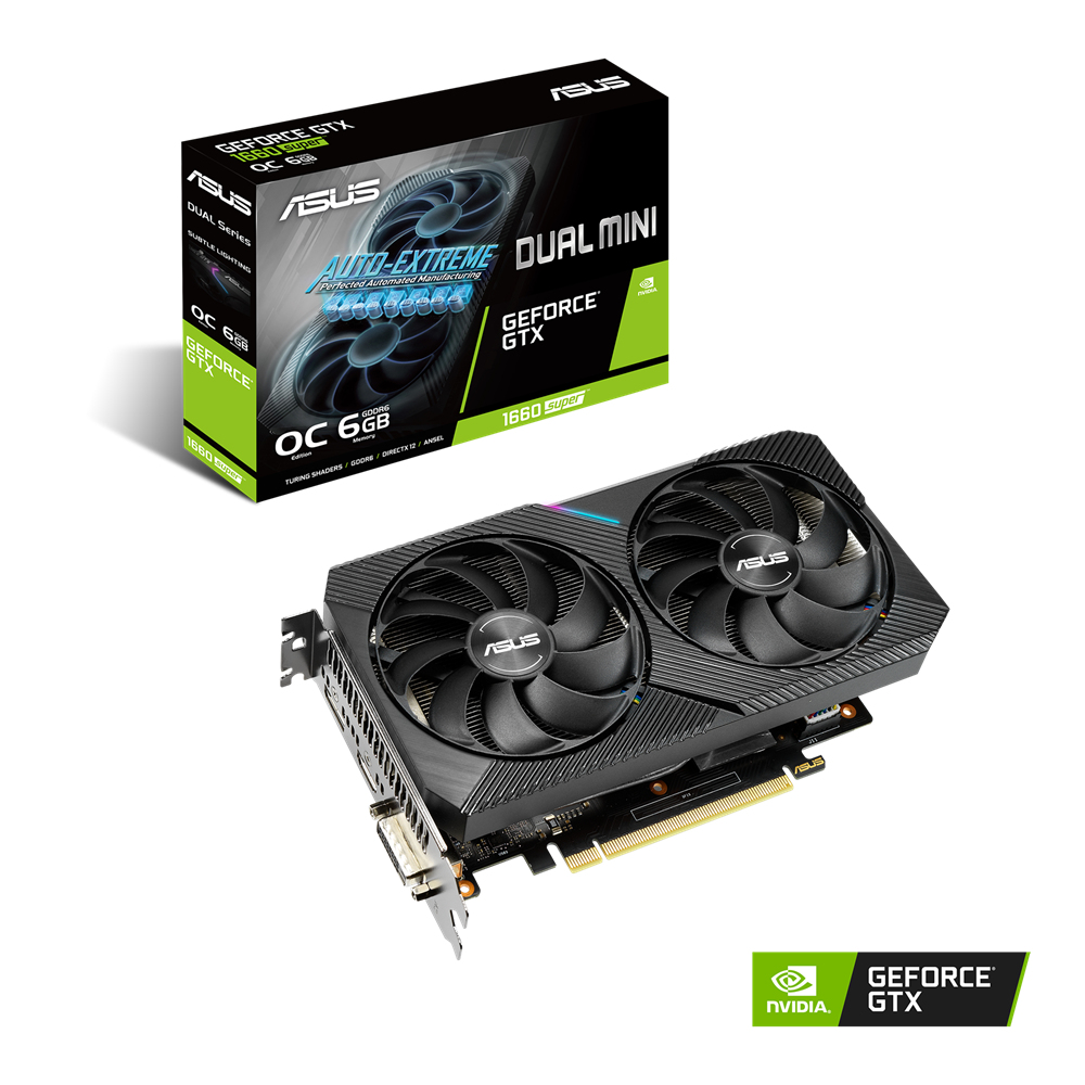 ASUS GeForce GTX 1660 SUPER MINI OC Edition – image 3