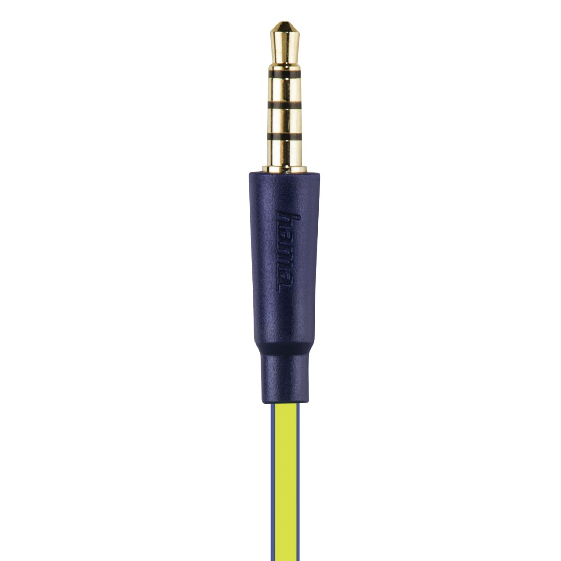 Hama Reflective Headset Wired In-ear Calls/Music Blue, Yellow – image 4