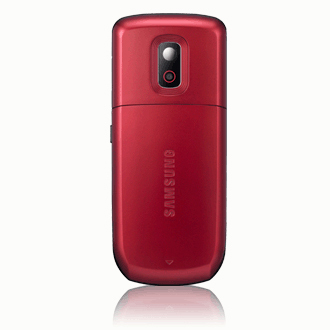 Samsung C3212 5.08 cm (2") Bada 1000 mAh Black, Red – image 3