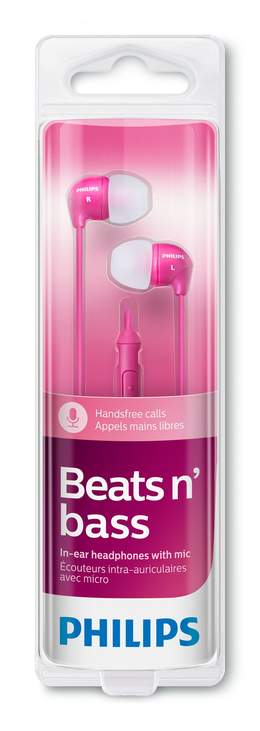 Philips SHE3595PK/28 headphones/headset Wired In-ear Calls/Music Pink – image 2