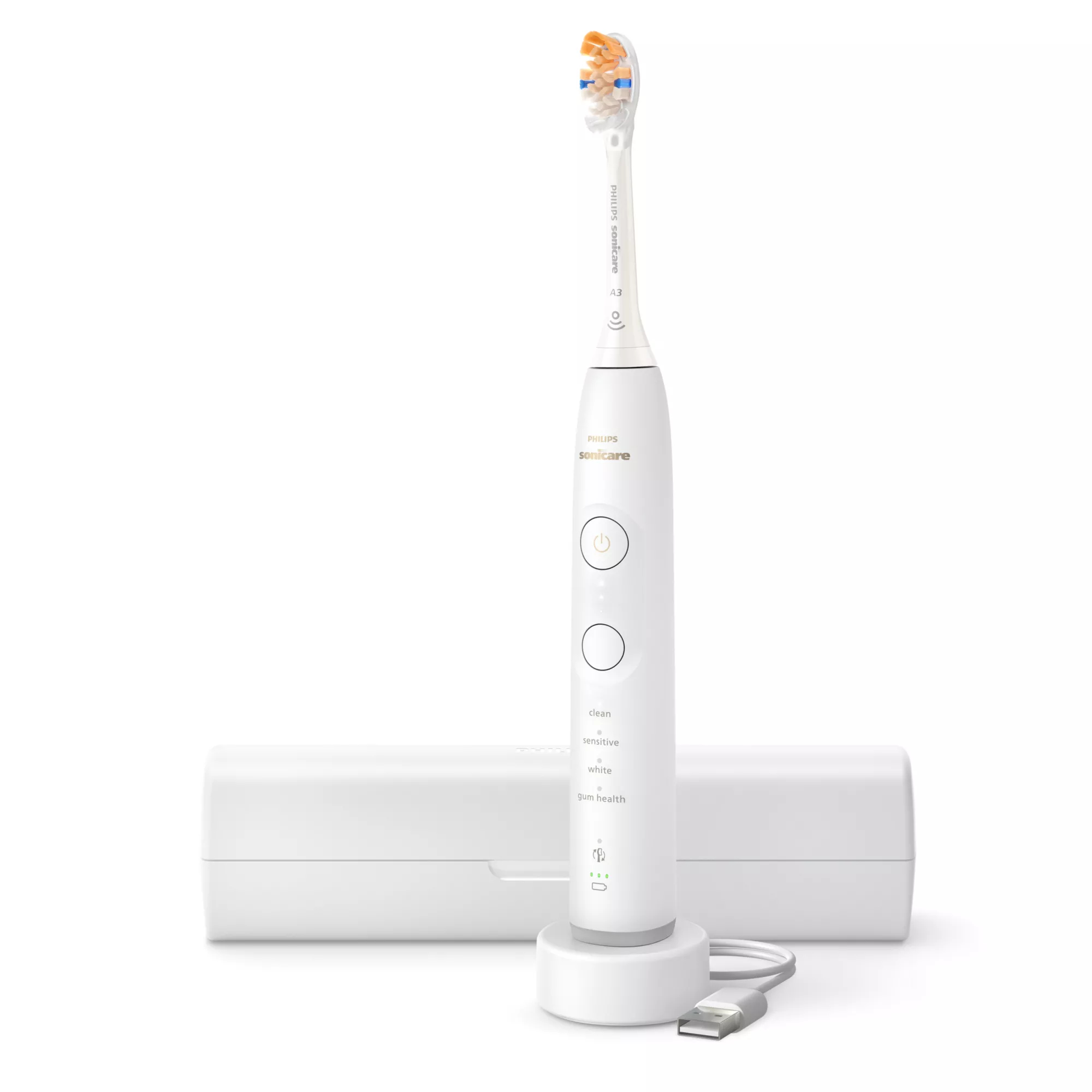 Philips HX7428/05 electric toothbrush Adult Sonic toothbrush White – image 1