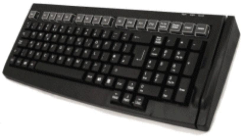 Hypertec KYB500-S100BHY keyboard PS/2 Black