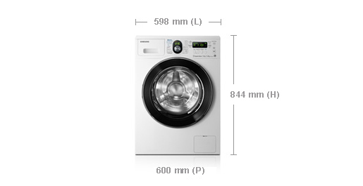 Samsung WD8702RJA washer dryer – image 2