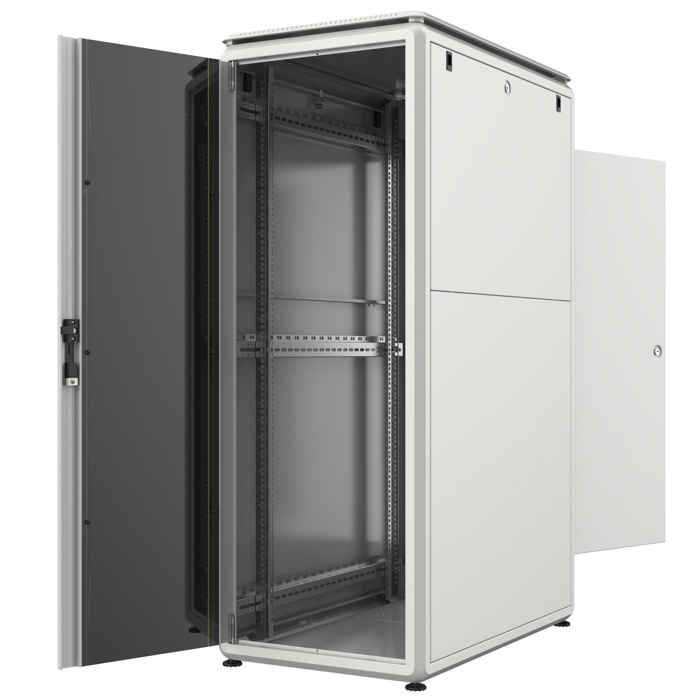 Lanview RDL32U61WH rack cabinet 32U Freestanding rack White – image 2