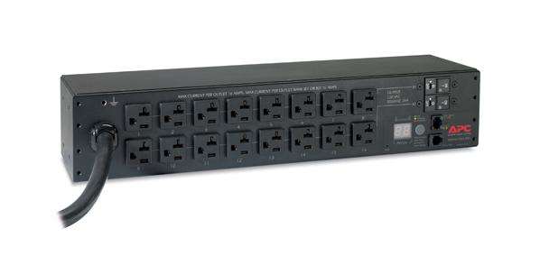 APC AP7802B power distribution unit (PDU) 16 AC outlet(s) 2U Black – image 4