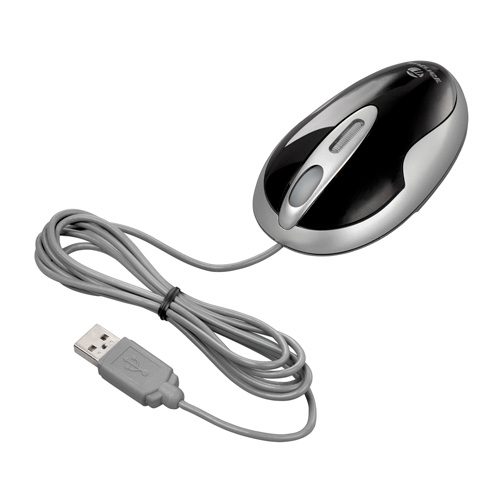 Targus Optical USB Notebook Mouse, Black/Silver – image 1