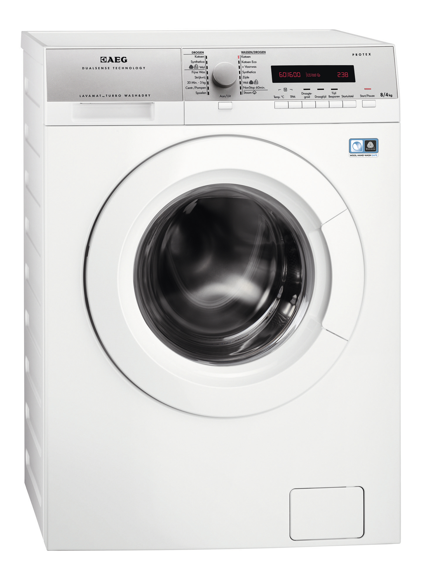 AEG L76680NWD washer dryer Freestanding Front-load White