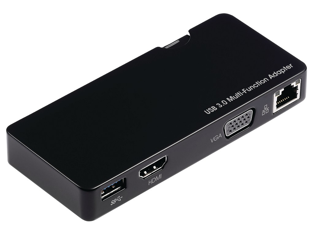 2-Power USB 3.0 Laptop Travel Dock - HDMI or VGA – image 1