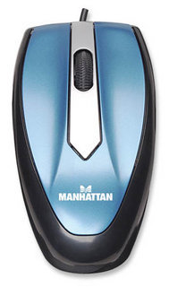 Manhattan MO1 mouse Ambidextrous USB Type-A Optical 1000 DPI – image 4