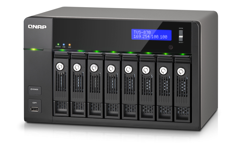 QNAP TVS-870 NAS Desktop Intel® Core™ i5 – image 9