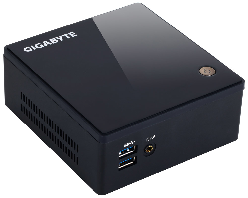 GIGABYTE GB-BXI5H-5200 PC/workstation barebone UCFF Black i5-5200U BGA 1168 – image 1