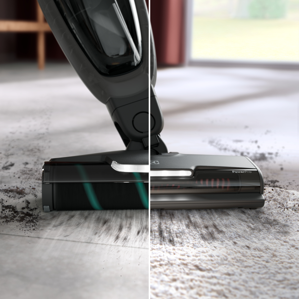 Electrolux ES52C212XN stick vacuum/electric broom Battery Dry Cyclonic, Fabric, Foam Bagless – image 2