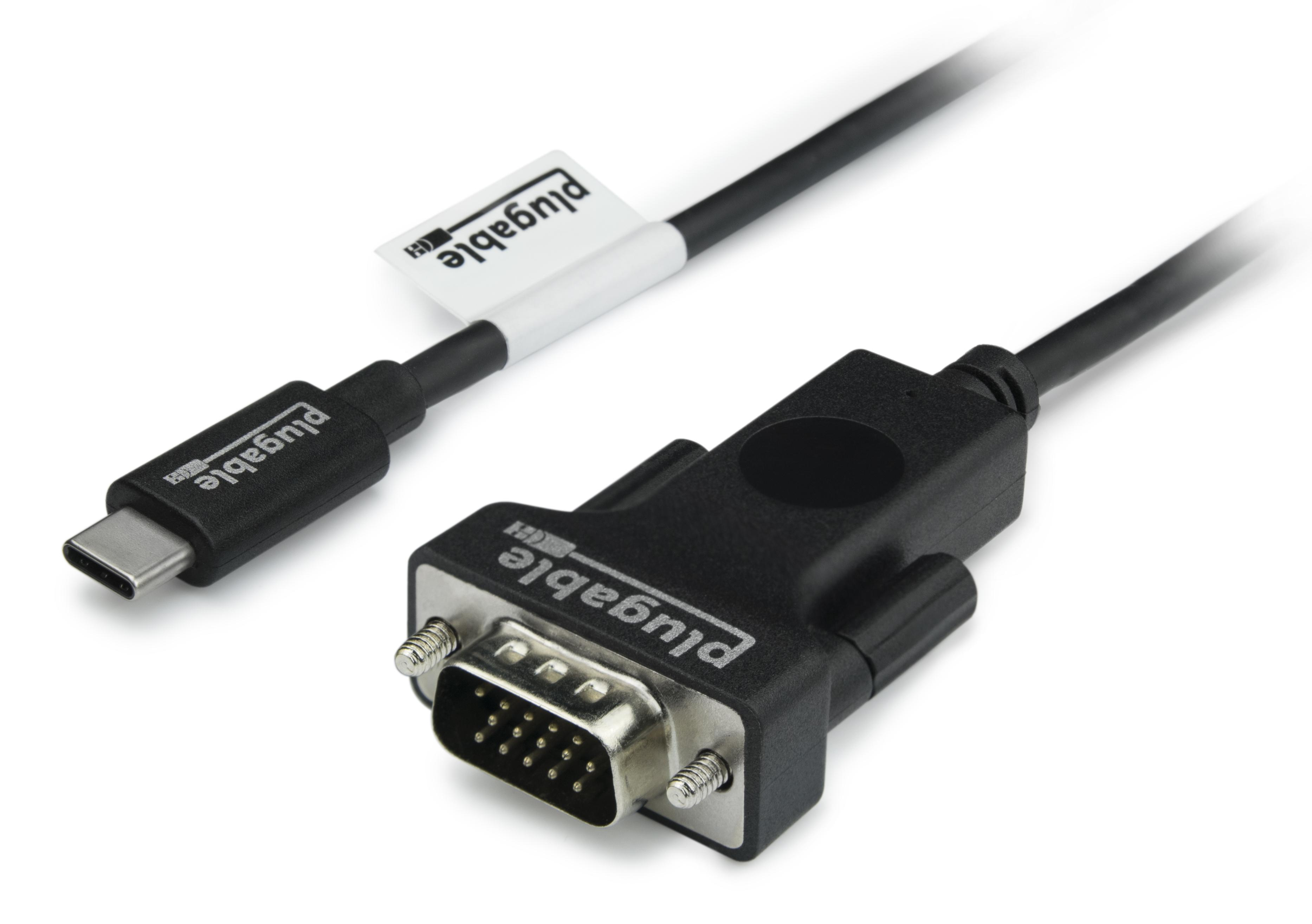 Plugable USBC-VGA-CABLE USB-C - VGA Video Kablo Adaptörü, 1.8m, 1920x1200@60Hz