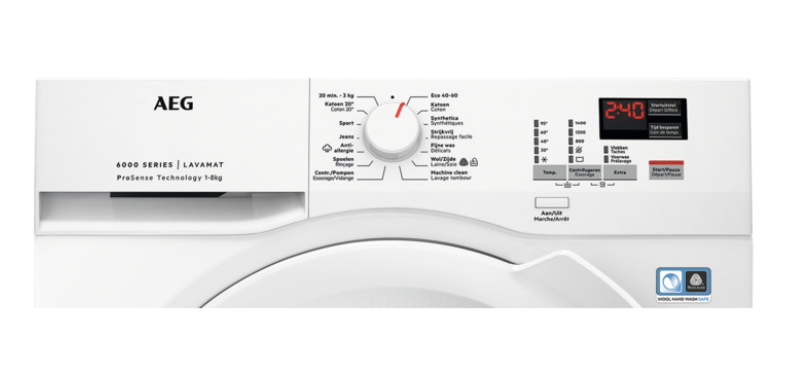 AEG Series 6000 LF61R840 washing machine Front-load – image 2