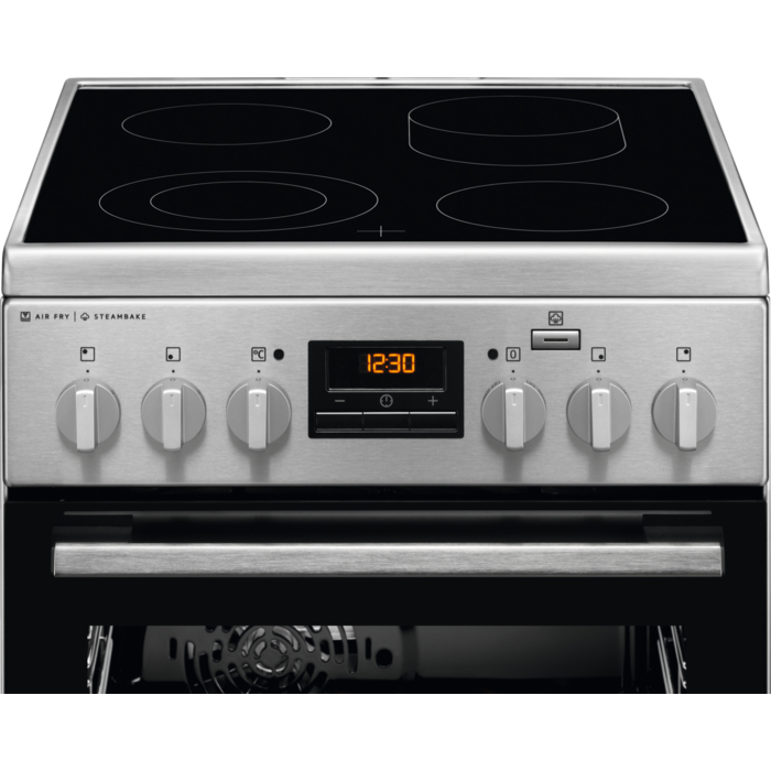 Electrolux LKR564200X cooker Freestanding cooker Electric Ceramic hob Stainless steel – image 2
