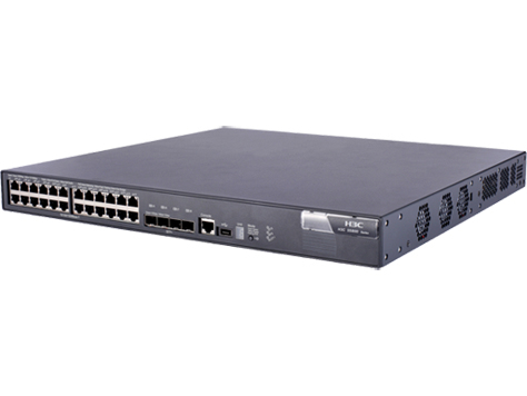 HP A 5800-24G-PoE Managed L3 Gigabit Ethernet (10/100/1000) Power over Ethernet (PoE) 1U Grey – image 3