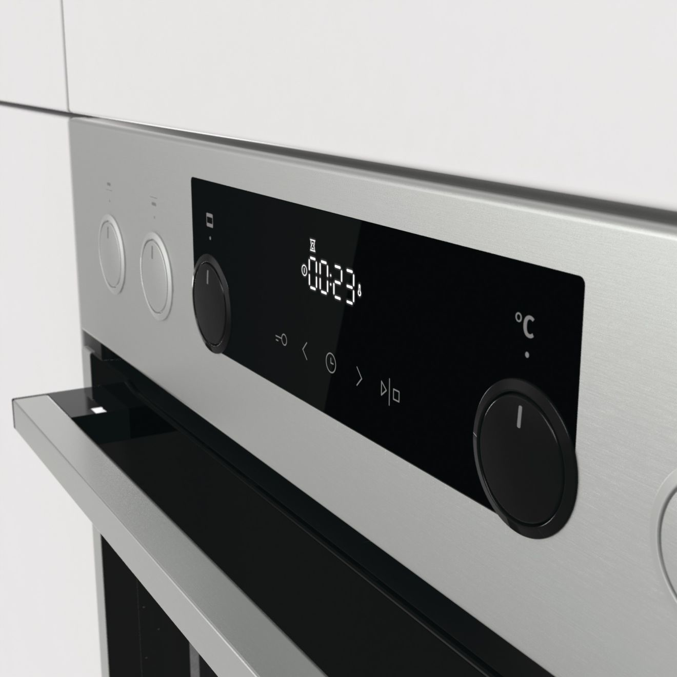 Gorenje BCP637E301X Black, Stainless steel – image 3