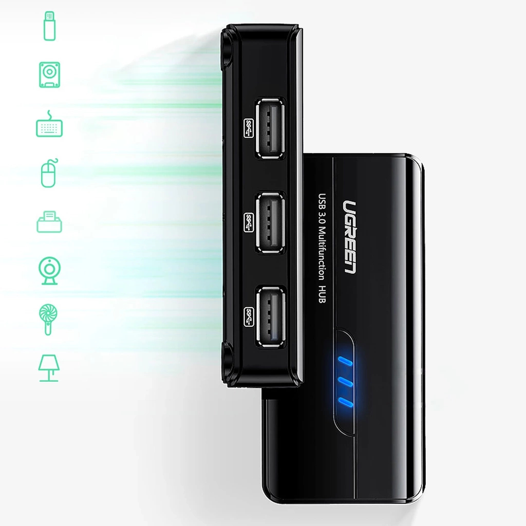 Ugreen 20264 USB 2.0 Micro-A 480 Mbit/s Black – image 7
