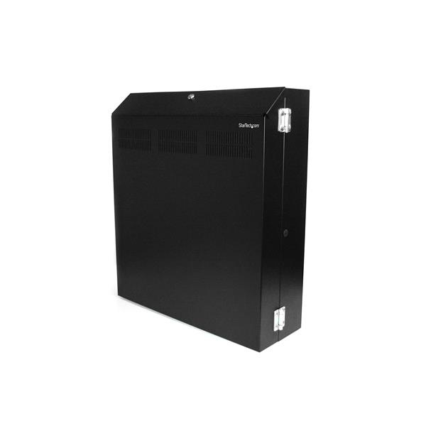 StarTech.com 4U 19in Secure Horizontal Wall Mountable Server Rack - 2 Fans Included – image 2