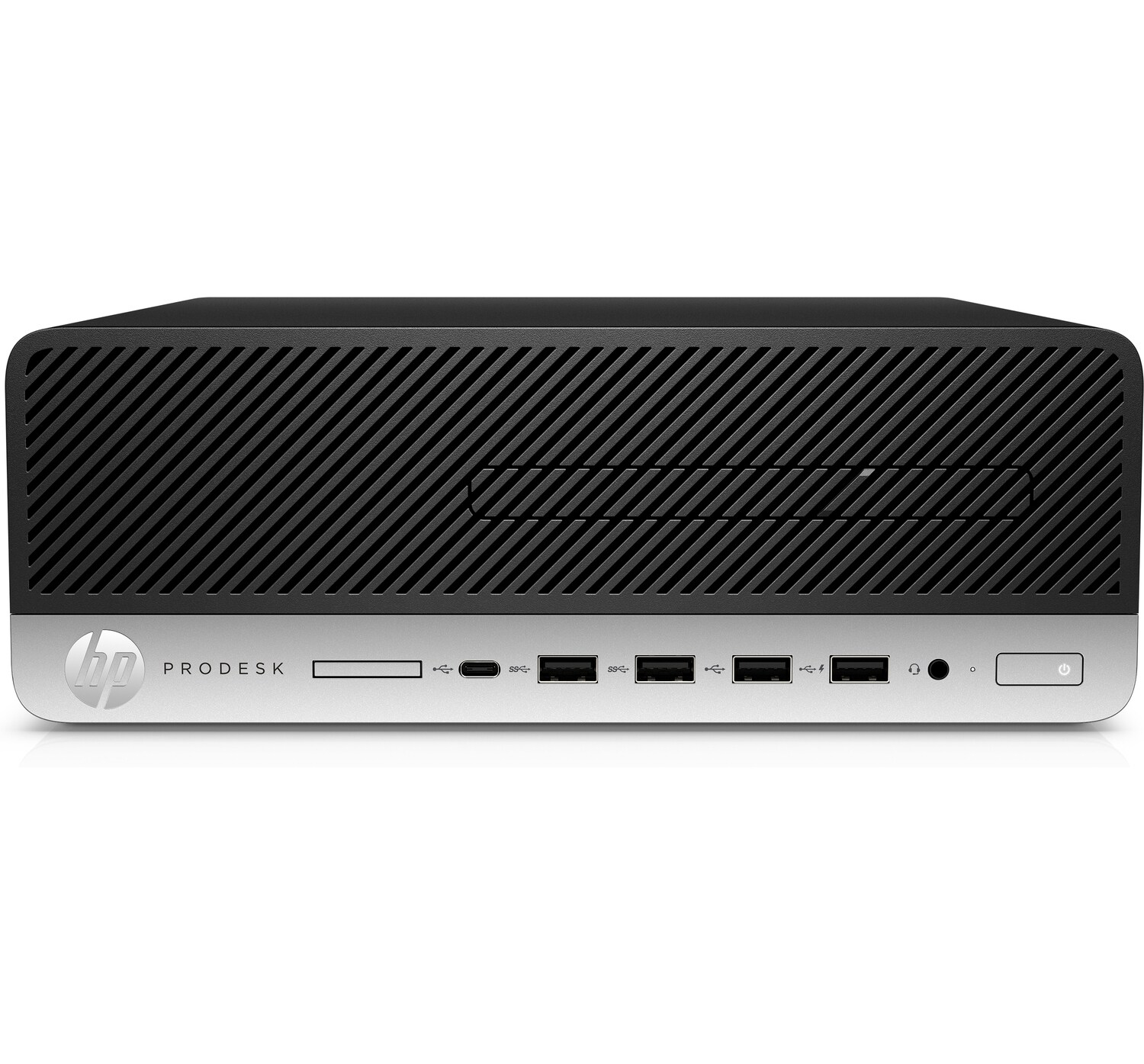 T1A HP ProDesk 600 G5 Refurbished Intel® Core™ i5 i5-9500 8 GB DDR4-SDRAM 256 GB SSD Windows 10 Pro SFF PC Nero, Argento