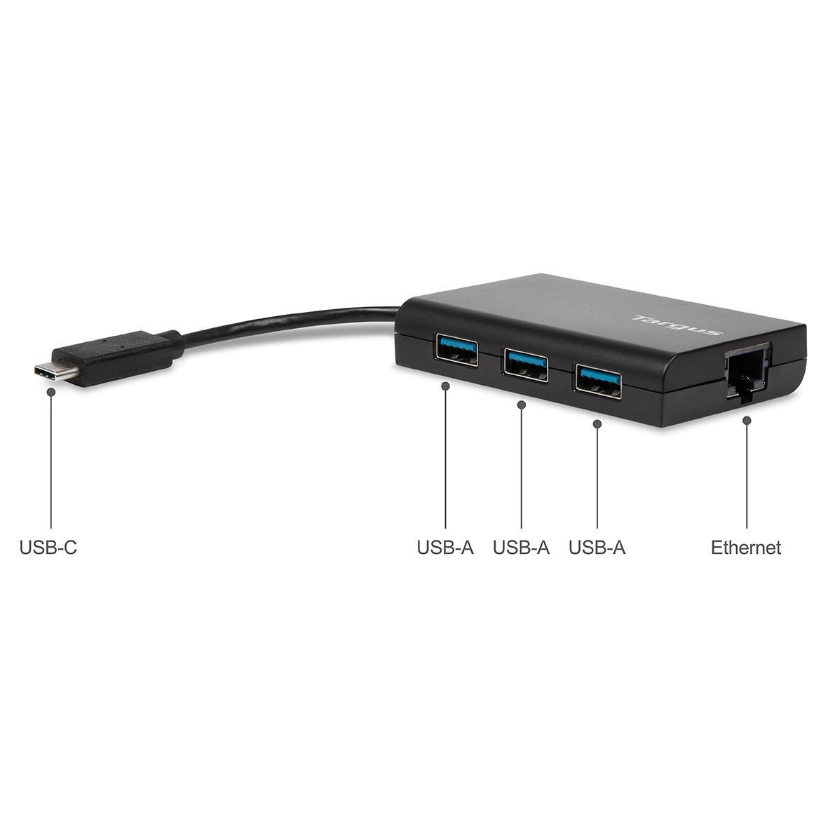 Targus ACH230EUZ laptop dock/port replicator USB 2.0 Black – image 3