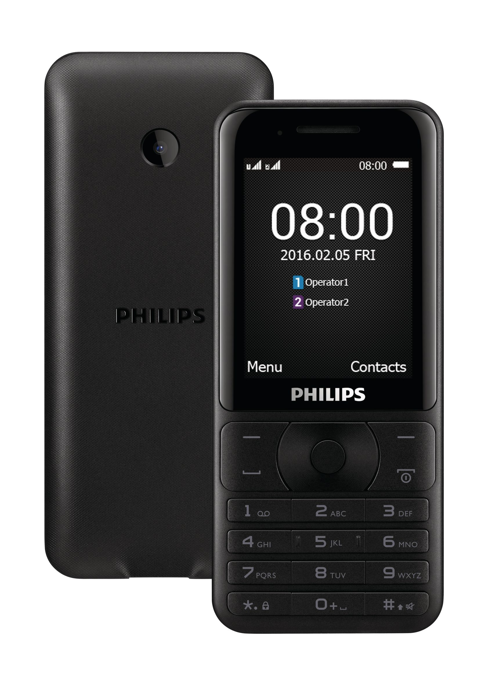 Philips Xenium CTE181BK/58 mobile phone