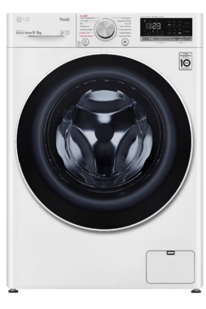 LG V5WD906 washer dryer Freestanding Front-load White