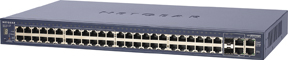 NETGEAR FS752TPS Managed Power over Ethernet (PoE) Black