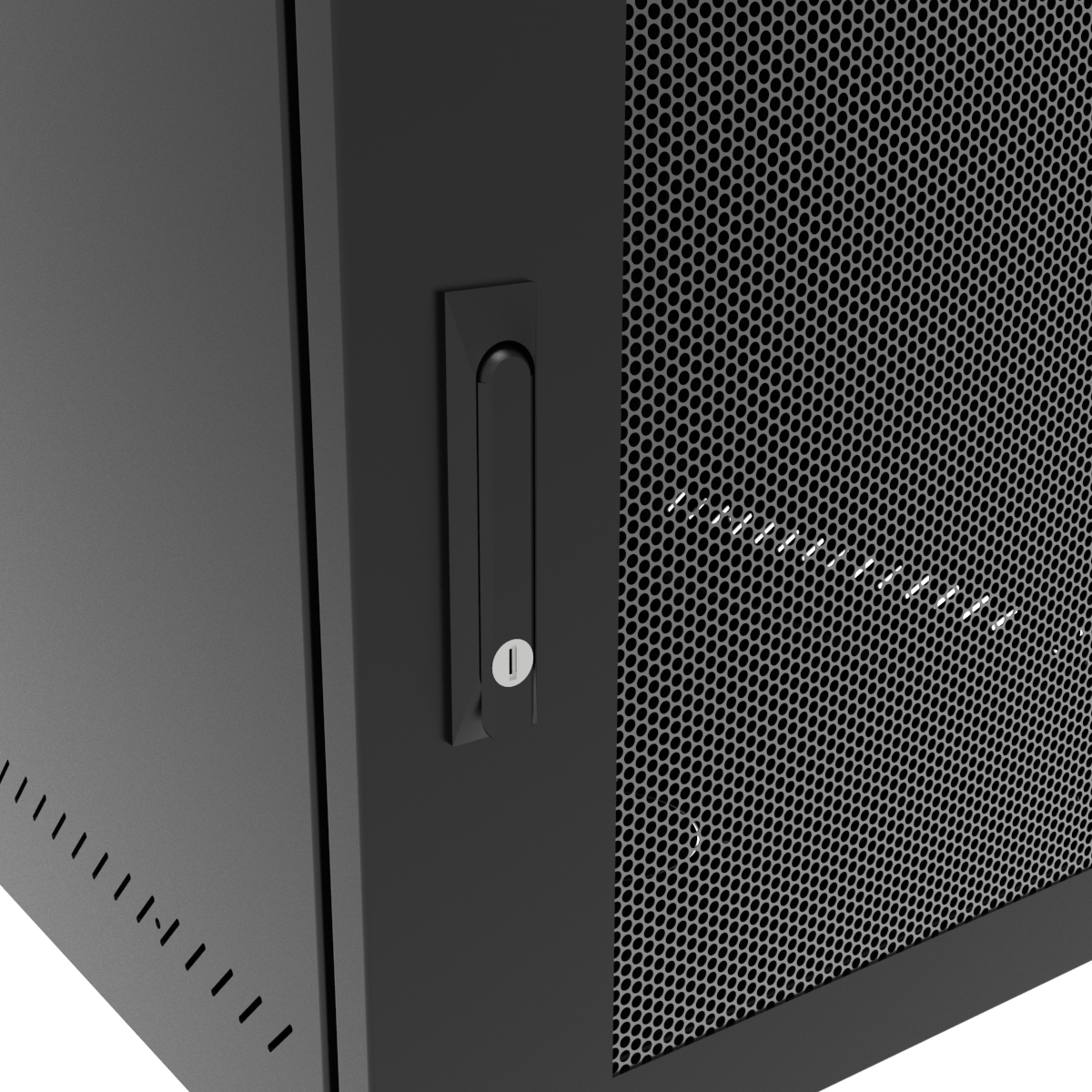 Vertiv VR Rack GL24WMCMM-B-SH-AF-CM rack cabinet 12U Wall mounted rack Black – image 2