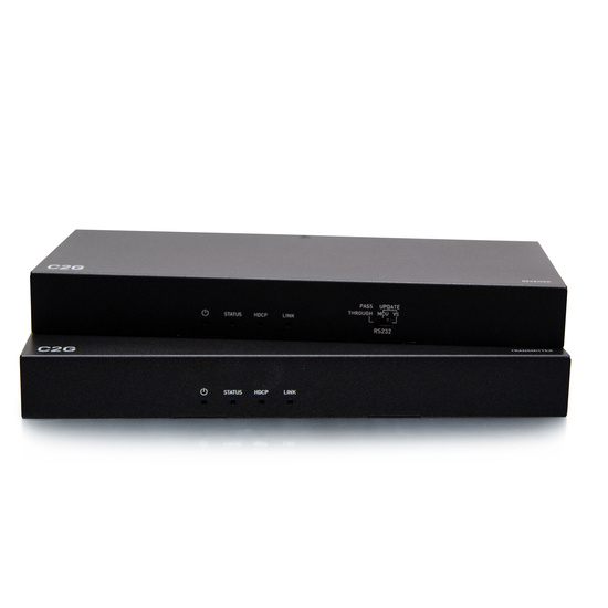 C2G Estensore HDMI HDBaseT 35 mm da USB-B ad A e RS232 tramite cavo Cat da box trasmettitore a box ricevitore 4K 60 Hz