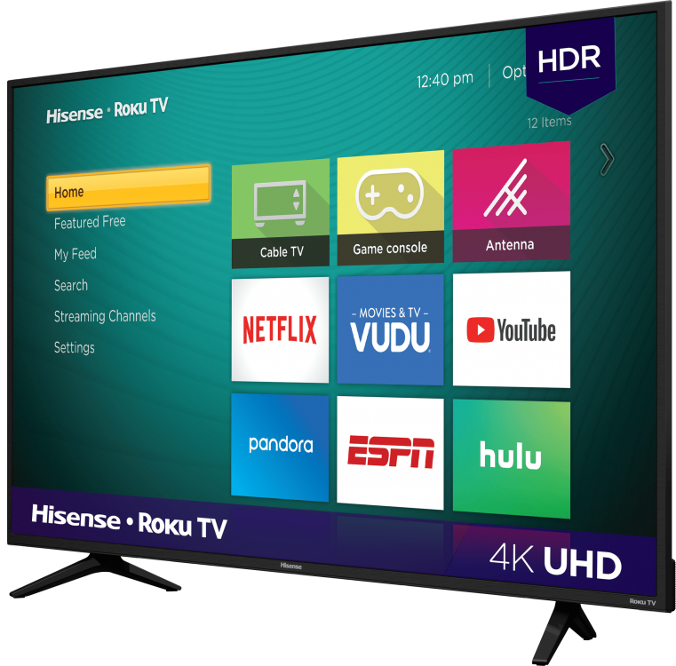 Hisense 55R6E TV 138.7 cm (54.6") 4K Ultra HD Smart TV Wi-Fi Black – image 3